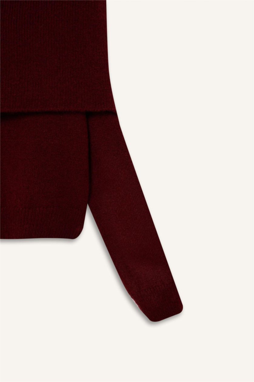 WOMAN Bordeaux Oversize Fit Pullover