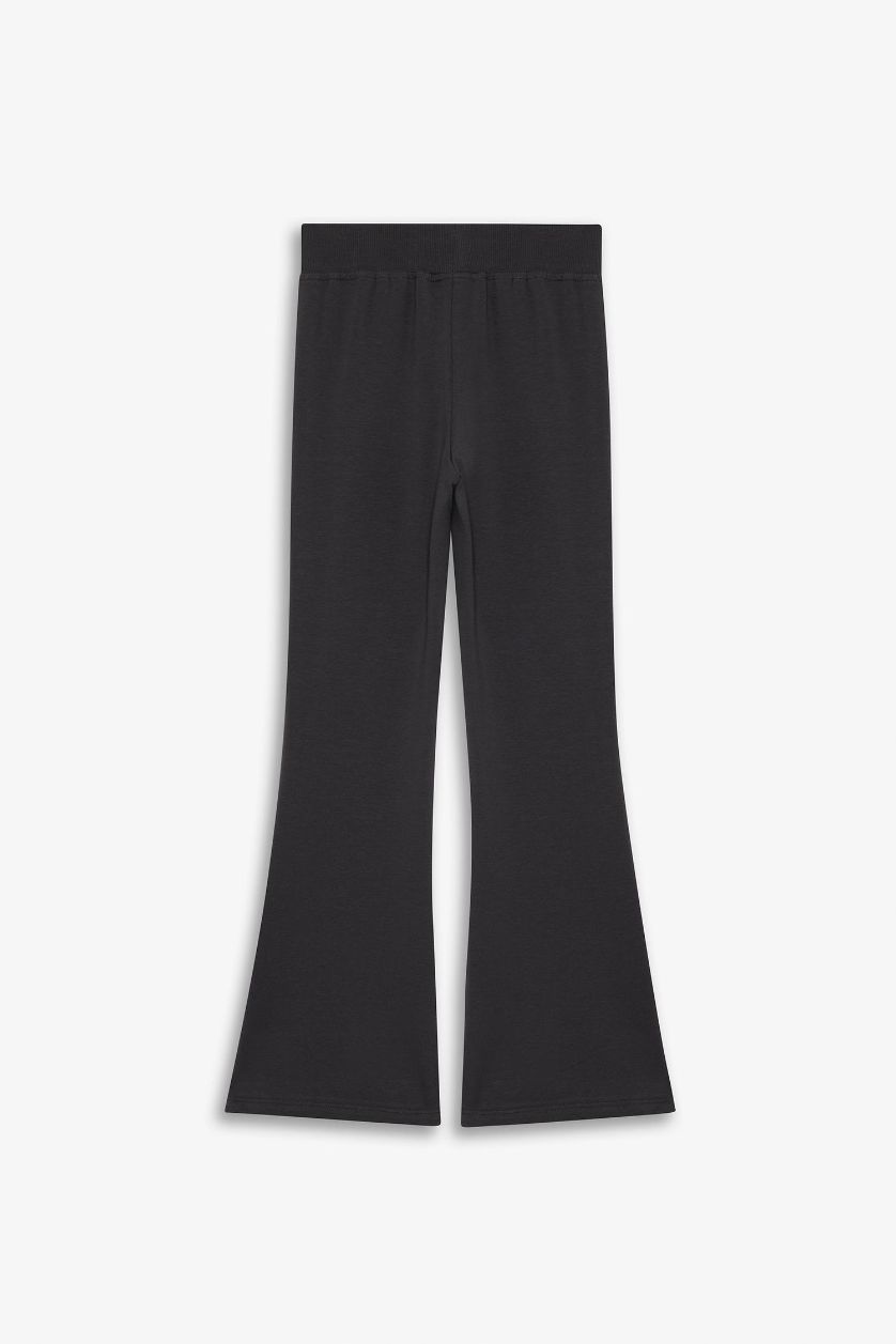 Kız Çocuk - Genç Kız Antrasit İspanyol Paça Tayt Kız Çocuk