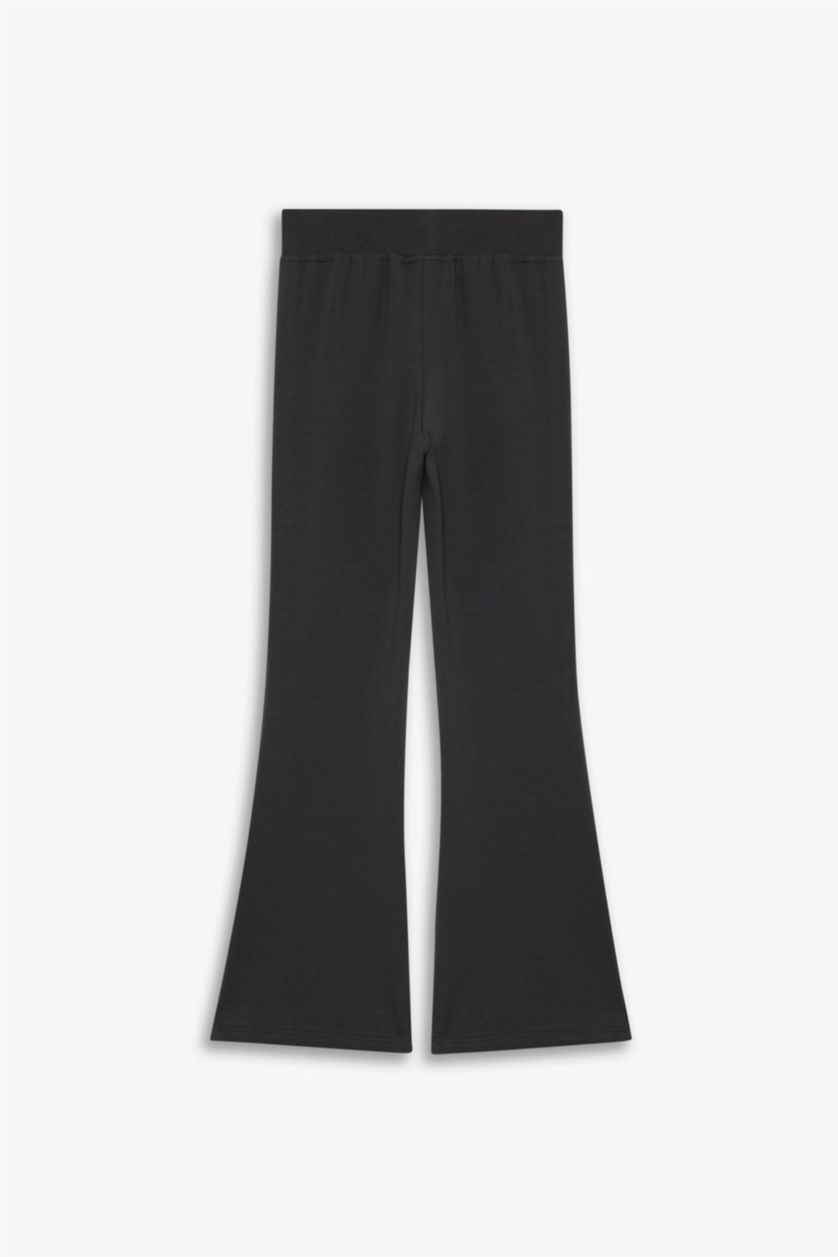 Kız Çocuk - Genç Kız Antrasit İspanyol Paça Tayt Kız Çocuk