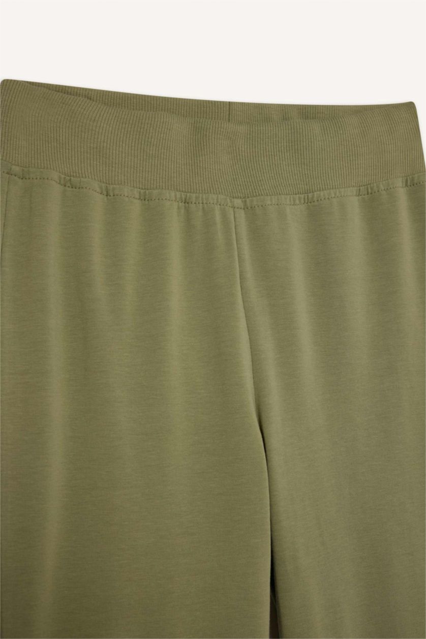 GIRLS & TEENS Khaki Girl Flare Leggings
