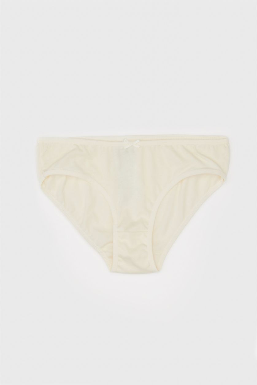 Kız Çocuk - Genç Kız Gülkurusu Kız Çocuk Desenli 3'lü Slip Külot