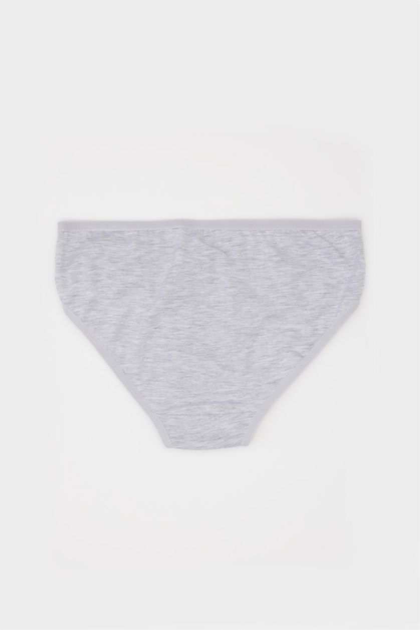 Kız Çocuk - Genç Kız Lacivert Kız Çocuk Baskılı 3'lü Slip Külot