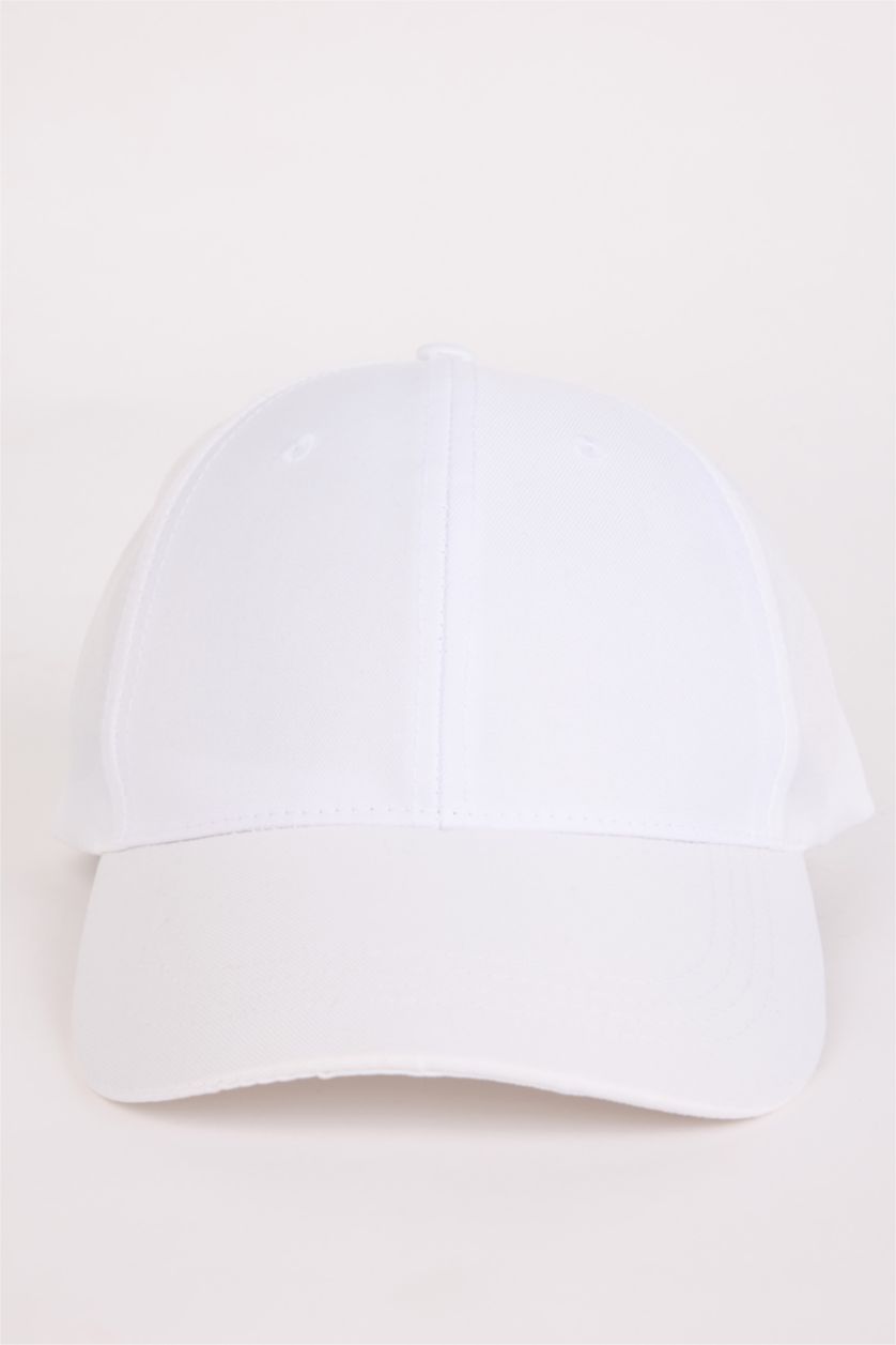 Erkek Beyaz Erkek 2'li Cap Şapka