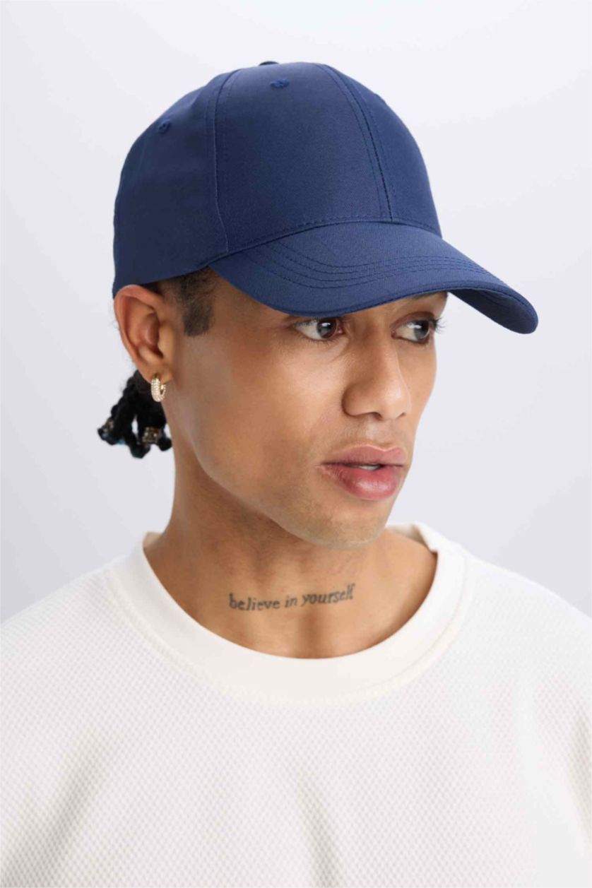 Erkek Beyaz Erkek 2'li Cap Şapka