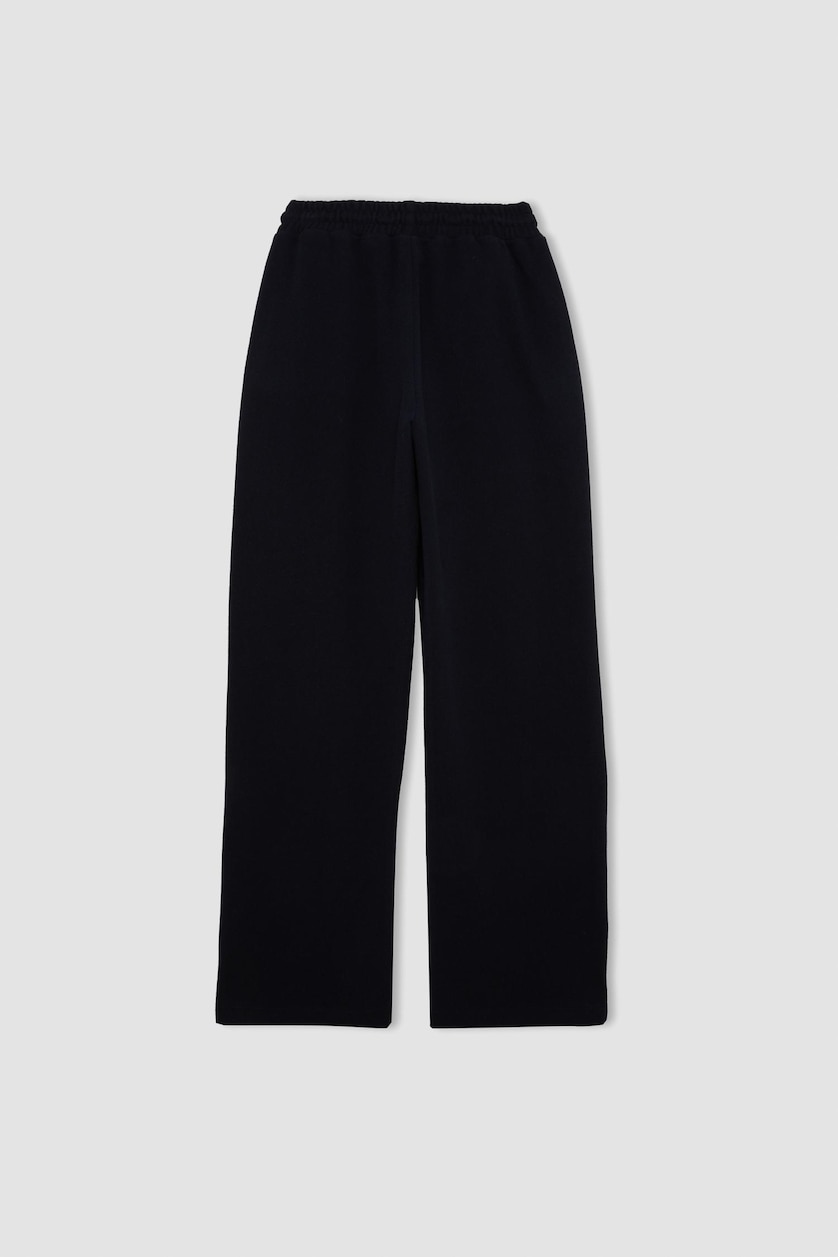 Kadın Lacivert Wıde Leg Pantolon