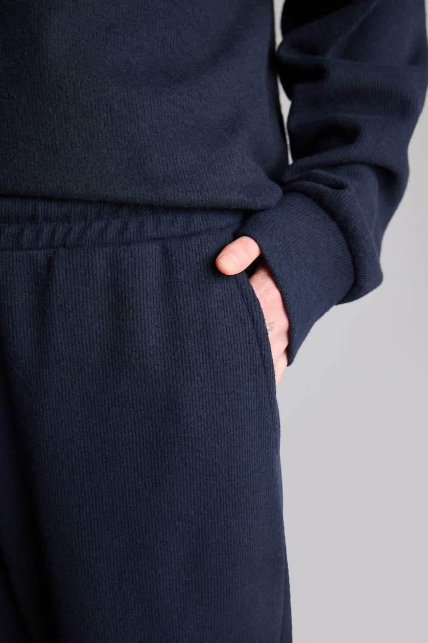 Женщины Синий Брюки Wide Leg