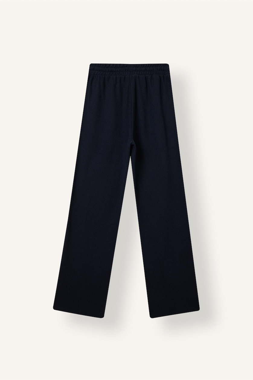 Женщины Синий Брюки Wide Leg