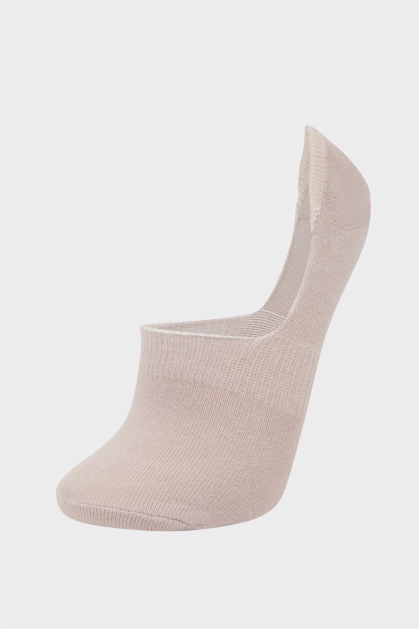 Kadın Yumuşak Kadın 3'lü Pamuklu Babet Çorap