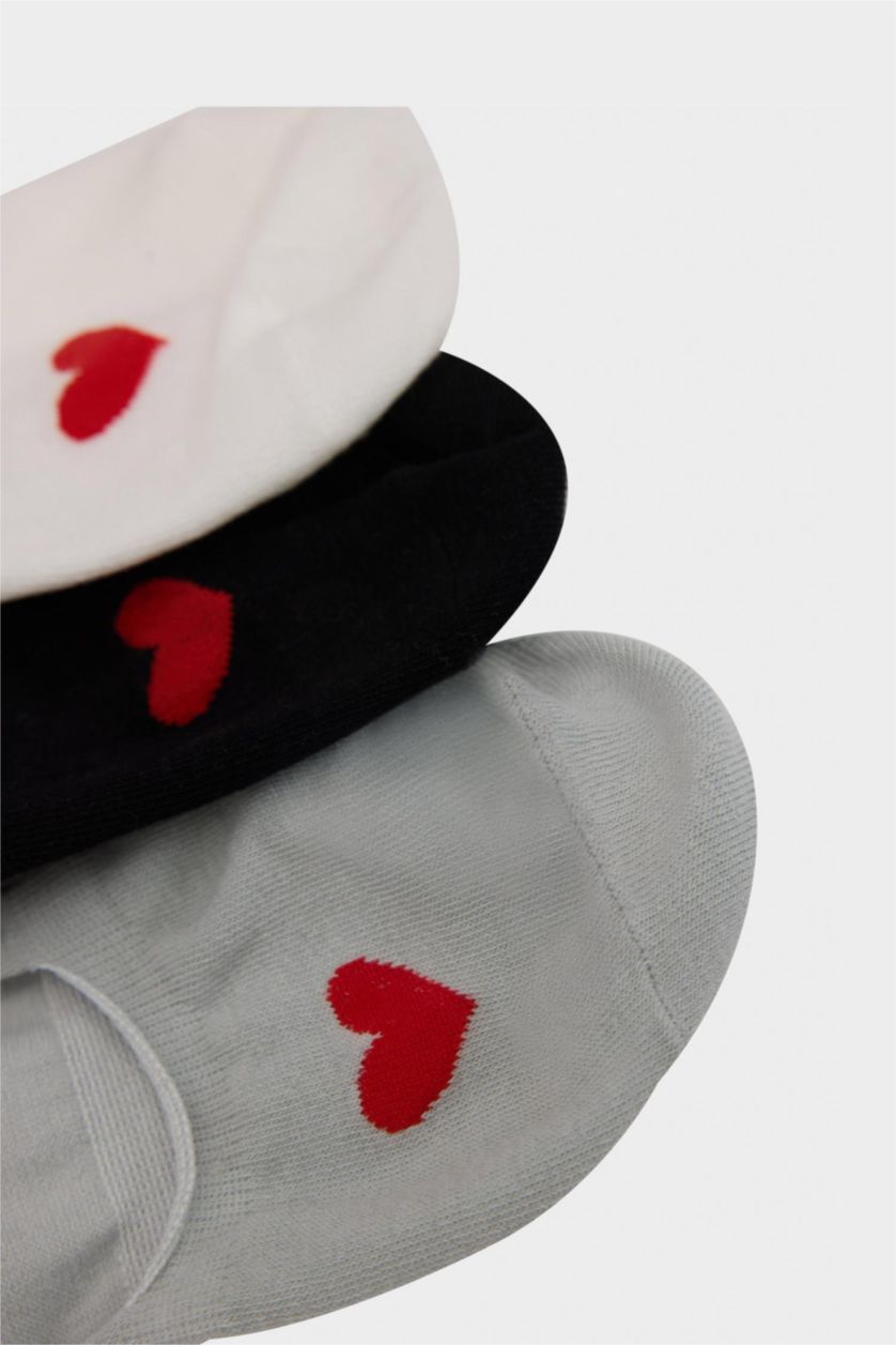 نساء Karma جوارب فلات قطن من 3 قطع