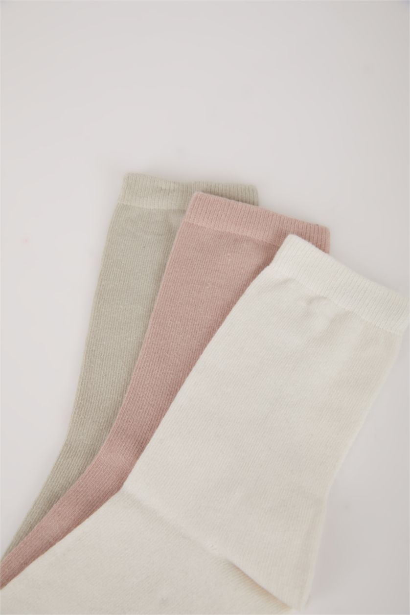 Woman Karma Woman 3 Piece Cotton Long Socks