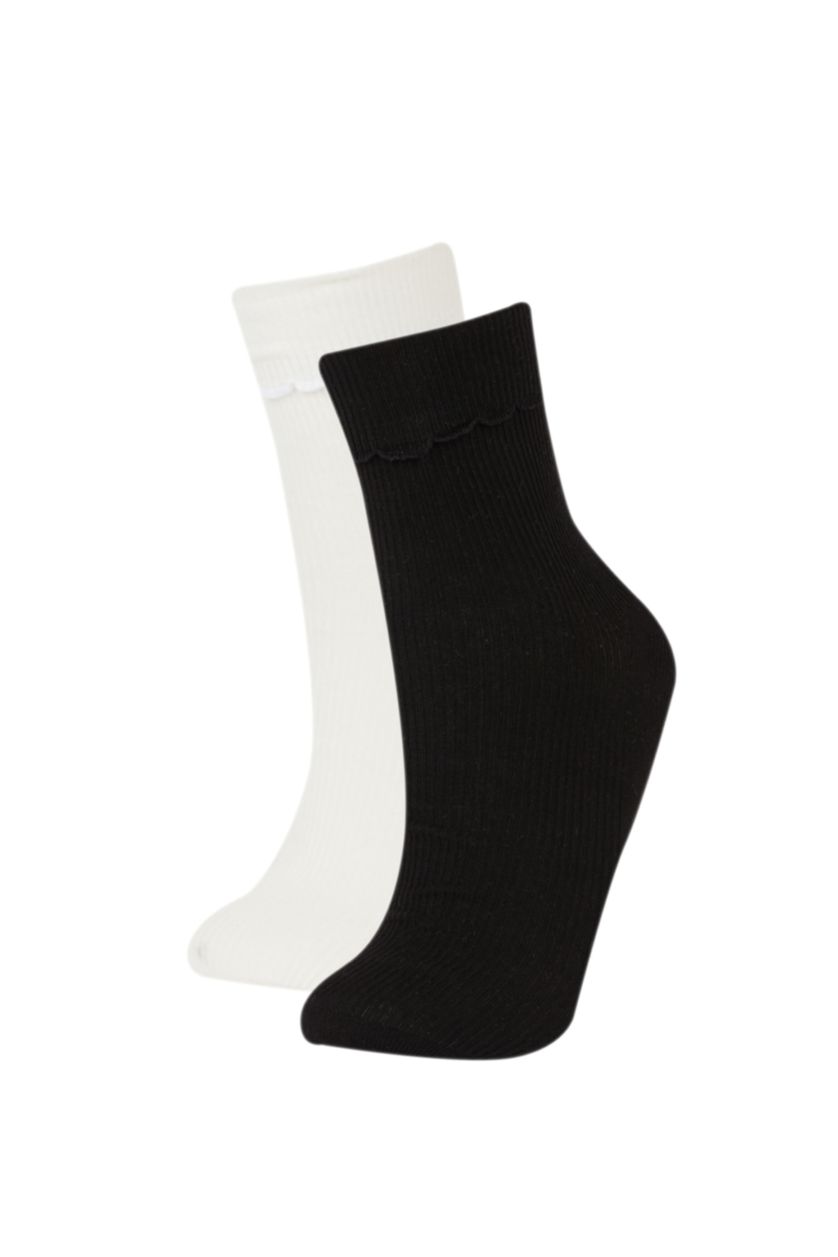 نساء Karma جوارب نسائية طويلة من قطن - قطعتين