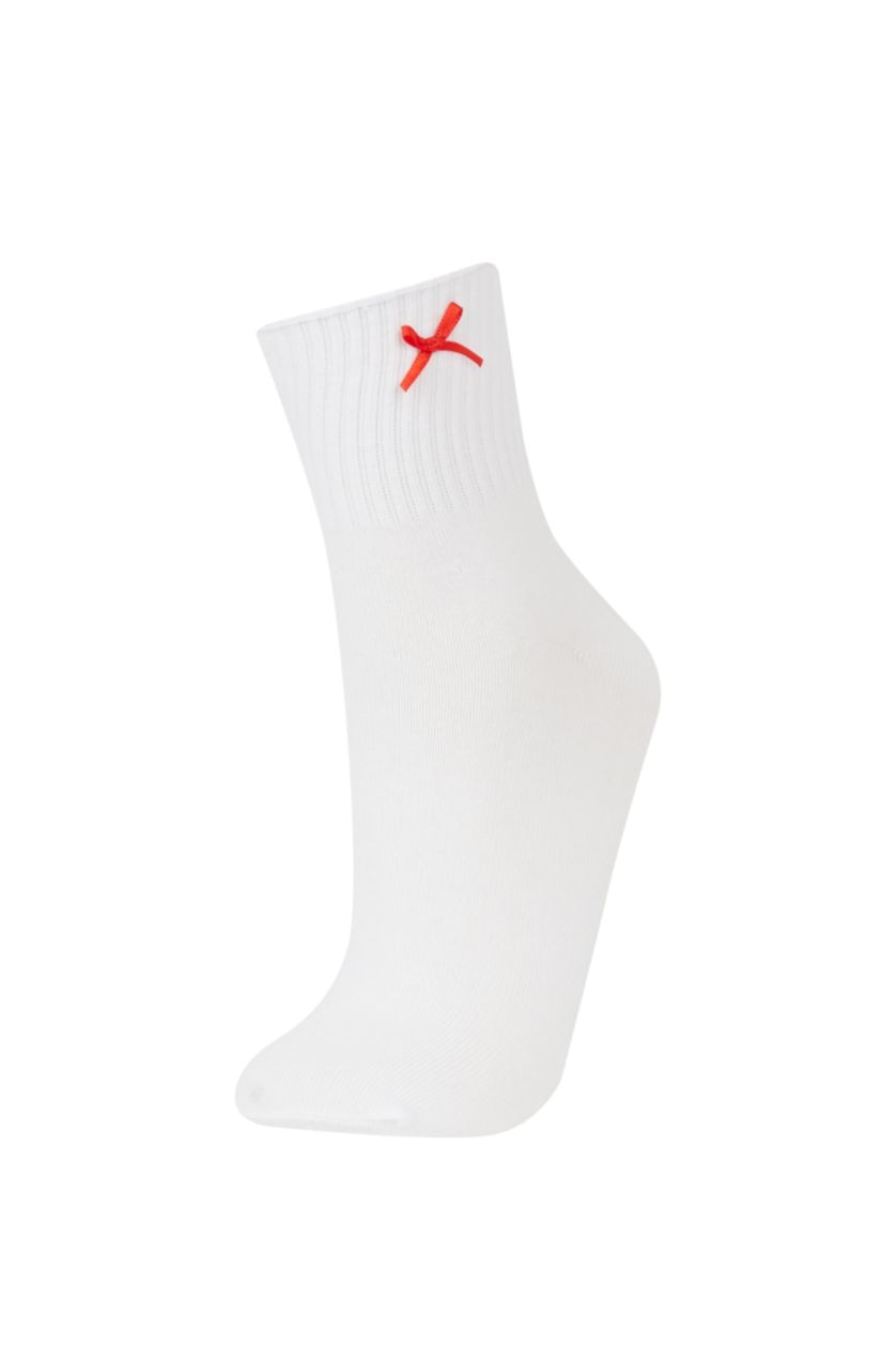 Woman White Woman 3 piece Short Socks