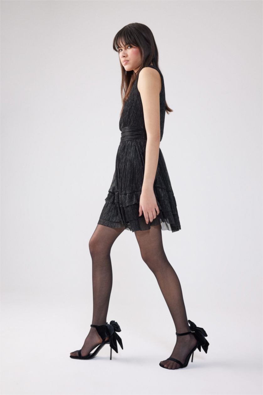 Kadın Siyah Kadın 8 Den Siyah Külotlu Çorap