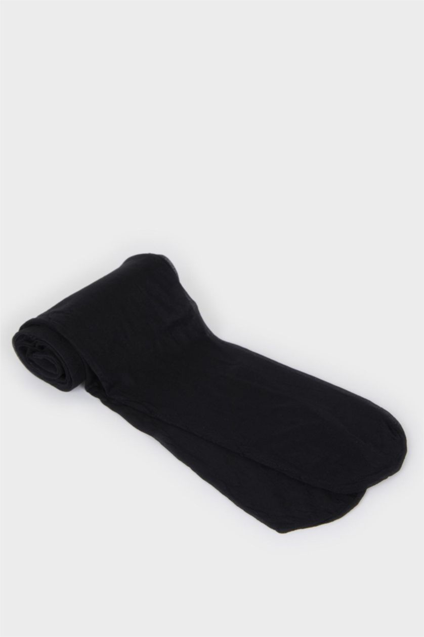 Kadın Siyah Kadın 8 Den Siyah Külotlu Çorap