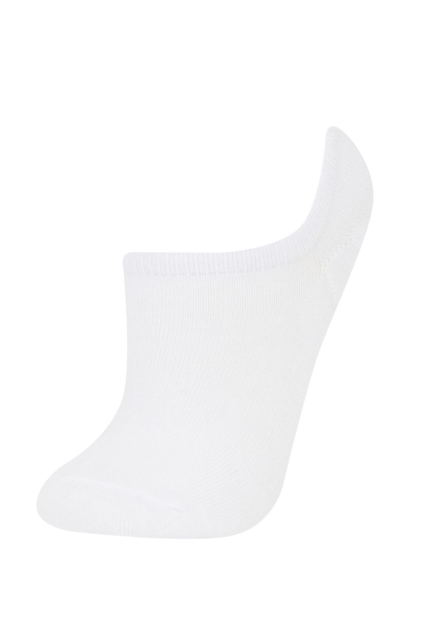 Kadın Yumuşak Kadın 3'lü Pamuklu Sneaker Çorap