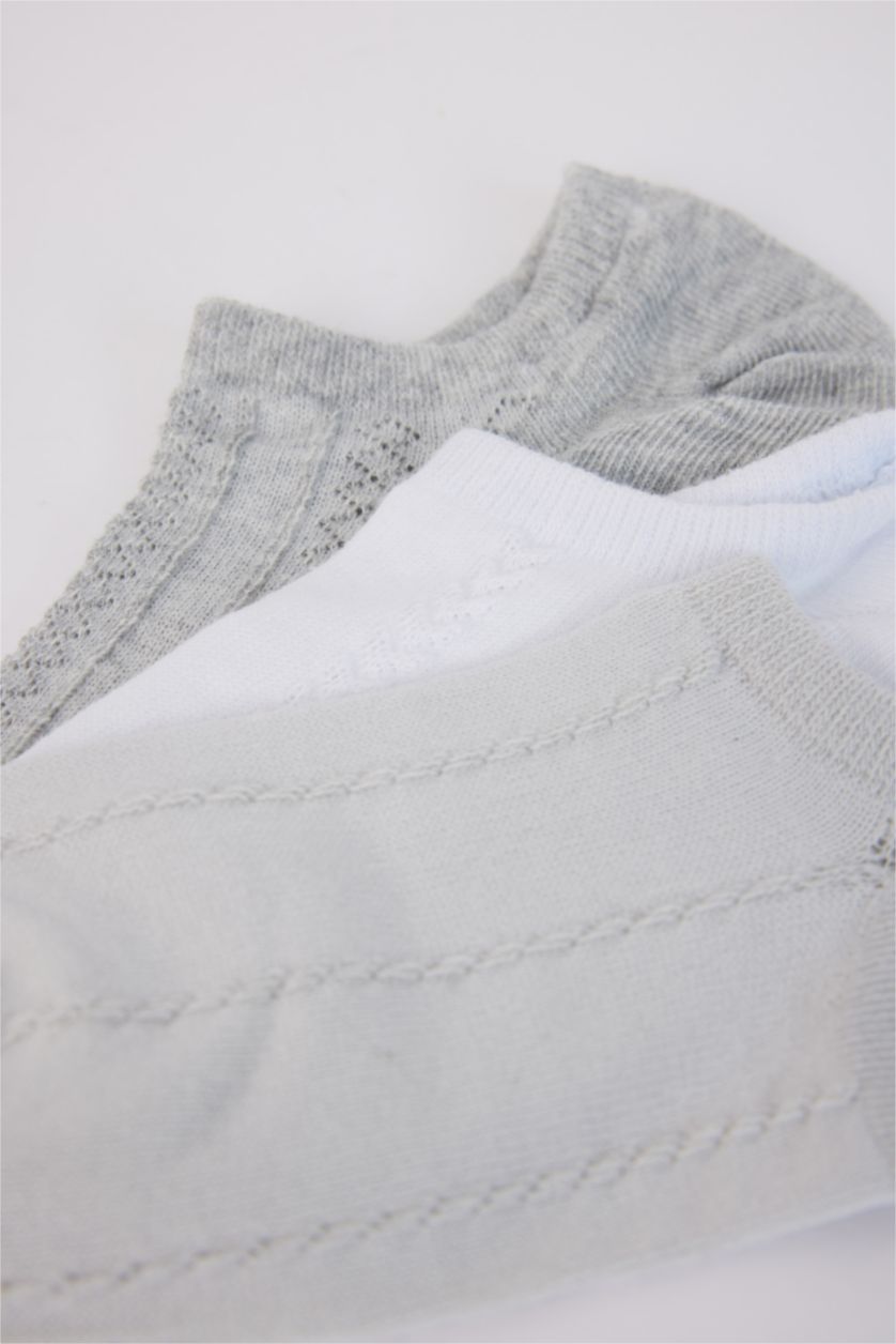 Woman Karma Woman 3 Piece Cotton Sneaker Socks