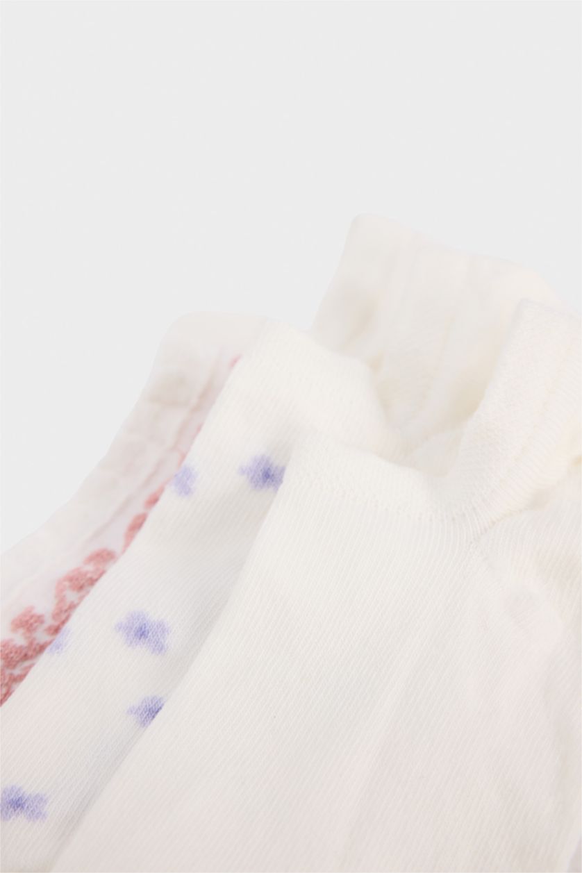Women Karma 3 piece Cotton Step Socks