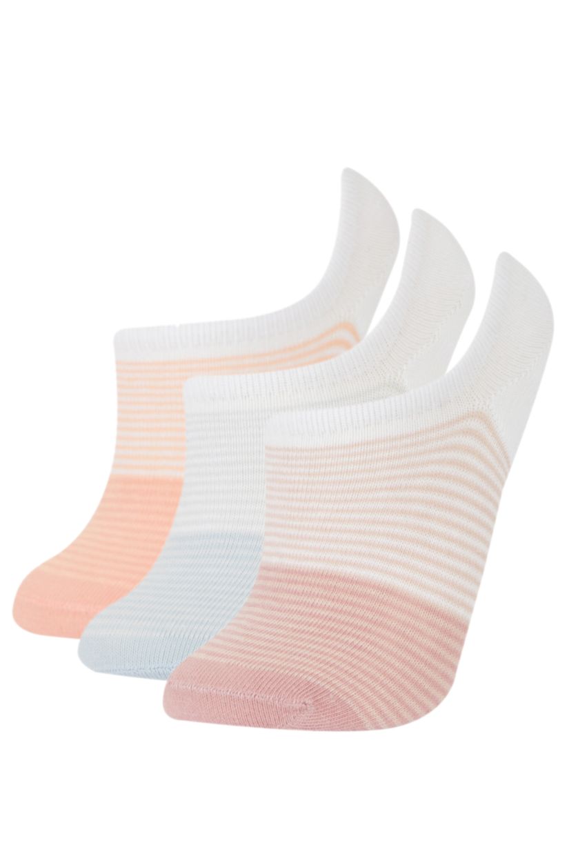 FEMME Karma Lot de 3 paires de Chaussettes sneaker en coton pour femme