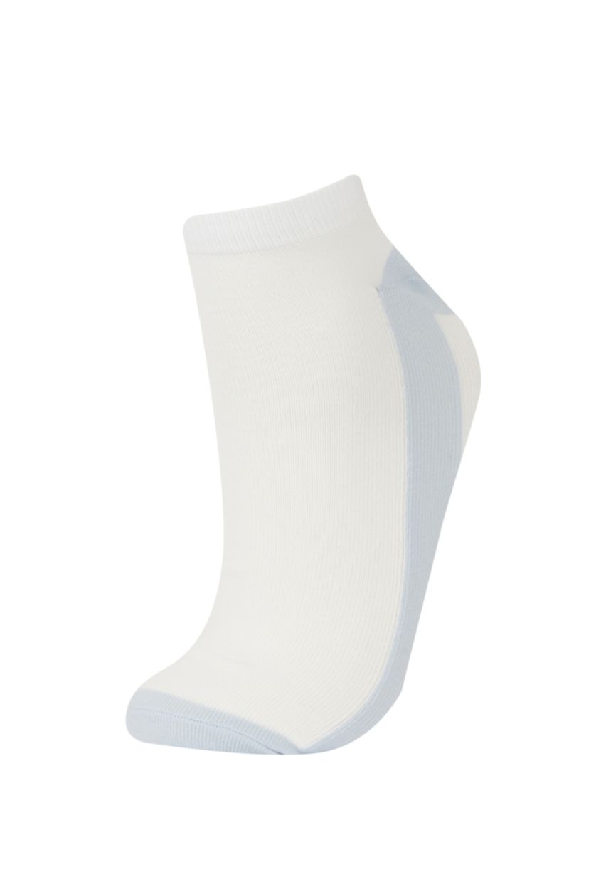 Kadın Karma Kadın 3'lü Pamuklu Patik Çorap