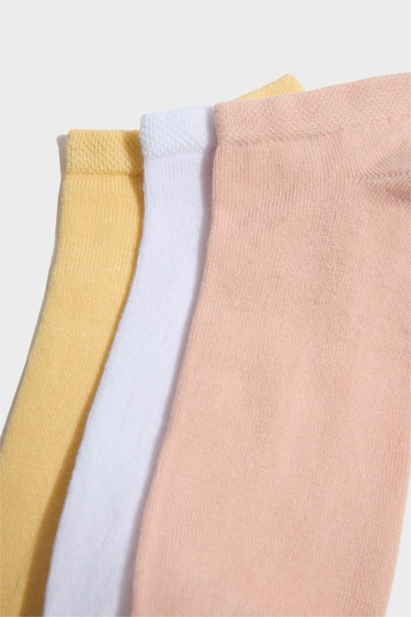 WOMAN Light Pink Woman 3 piece Short Socks