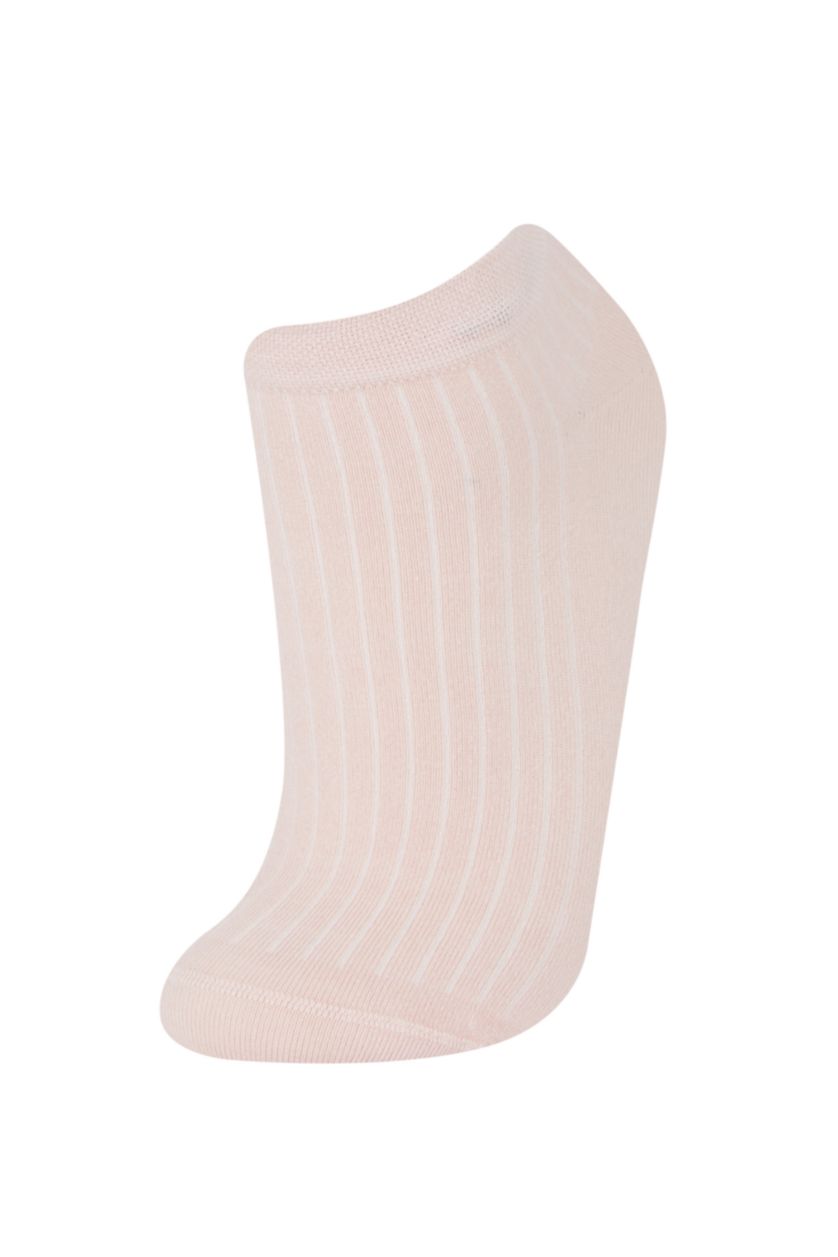 Женщины Разноцветный Женские бесшовные бамбуковые носки-следки набор из 3 шт