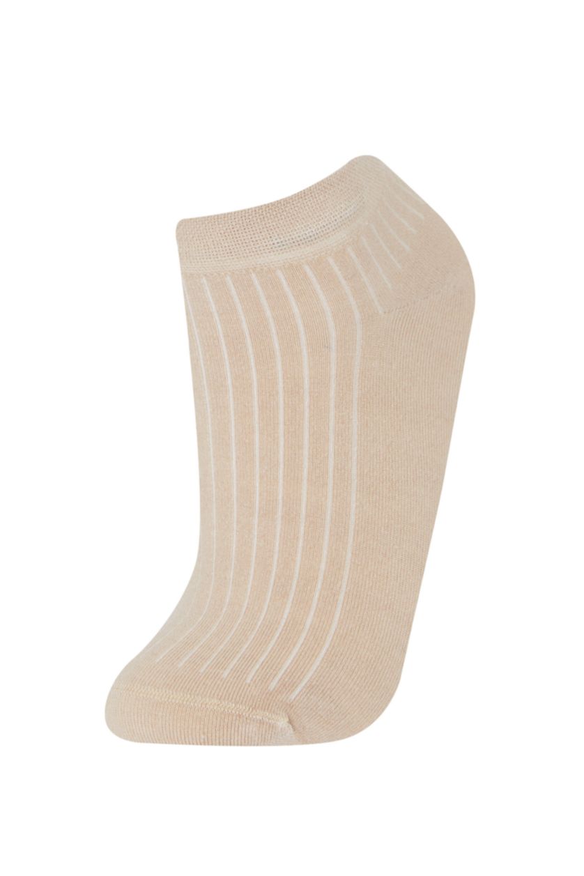 Женщины Разноцветный Женские бесшовные бамбуковые носки-следки набор из 3 шт