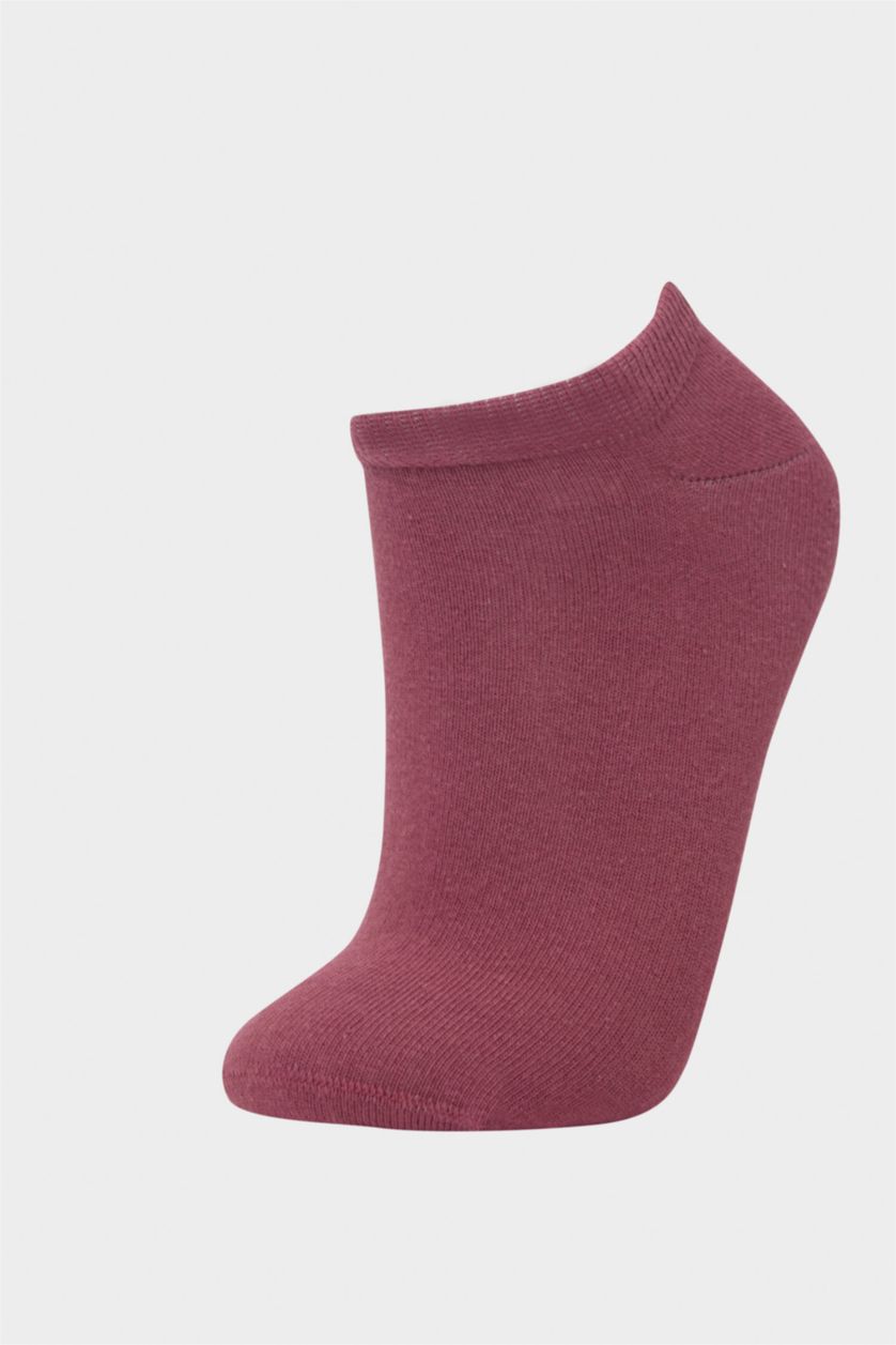 Kadın Karma Kadın 3'lü Pamuklu Patik Çorap