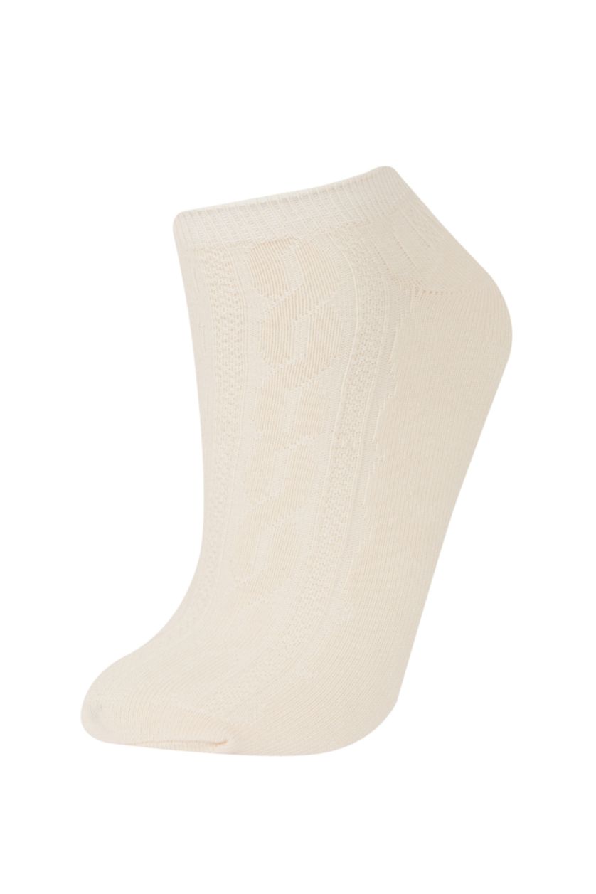 FEMME Karma Lot de 5 paires de Chaussettes invisibles en coton pour femme