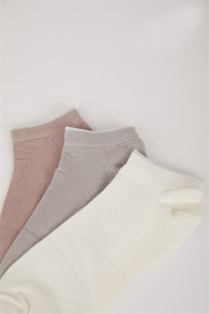 FEMME Karma Lot de 3 paires de chaussettes courtes en coton pour femme