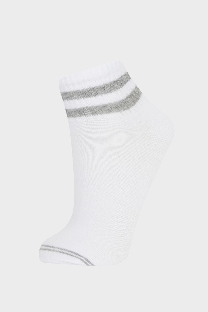Woman White Woman 3 piece Short Socks