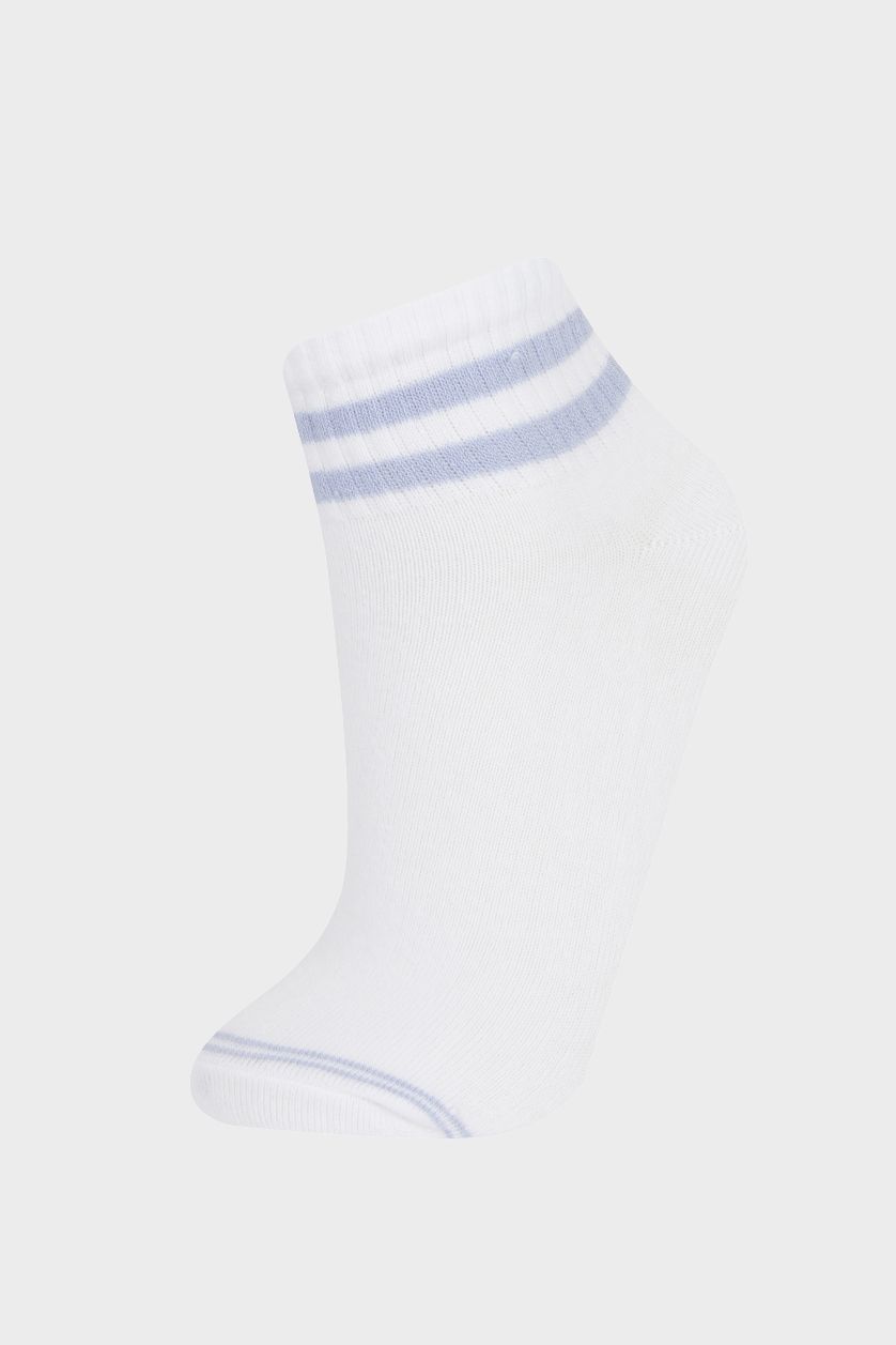 Woman White Woman 3 piece Short Socks