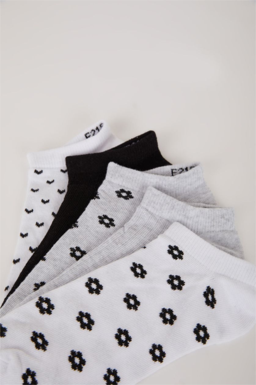 FEMME Karma Lot de 5 paires de Chaussettes courtes en coton pour femme