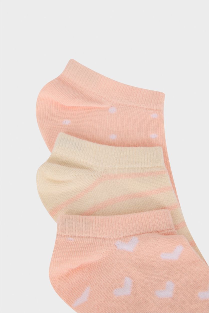 FEMME Karma Lot de 3 paires de Chaussettes courtes en coton pour femme