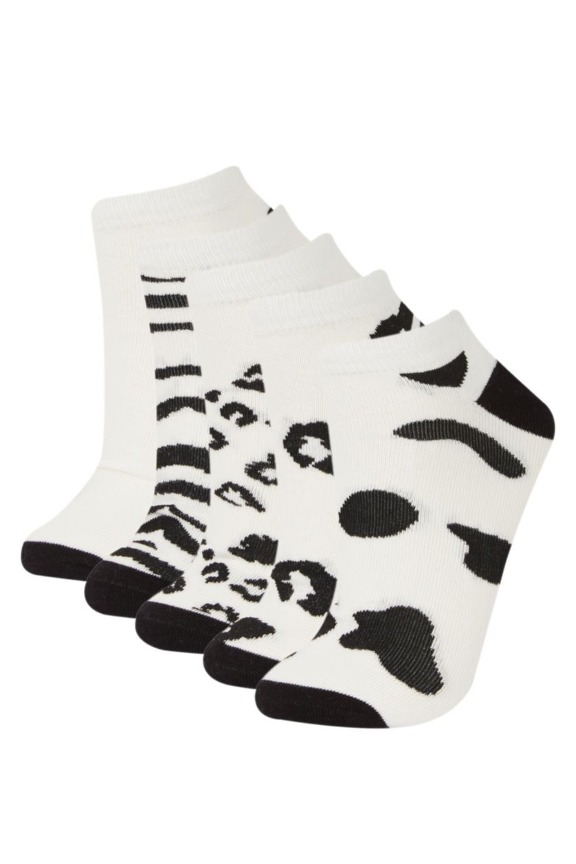 FEMME Karma Lot de 5 paires de Chaussettes courtes en coton pour femme