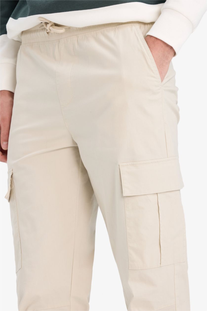 Ерлер Сұр кәдімгі жоггер парашют Шалбар