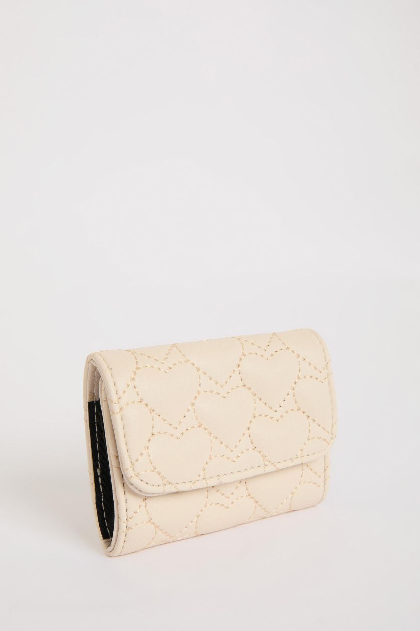 Женщины Бежевый Женский картхолдер из искусственной кожи