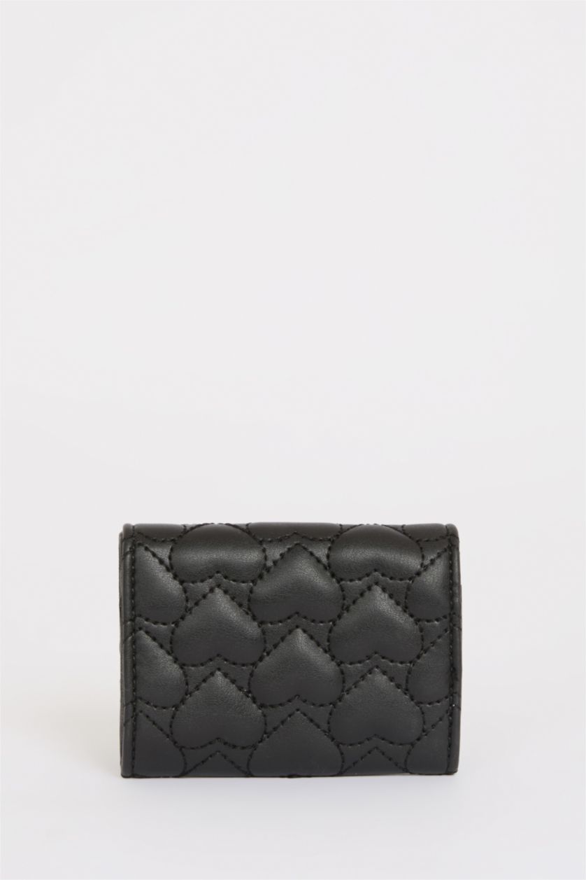 نساء أسود محفظة بطاقات نسائي جلد صناعي