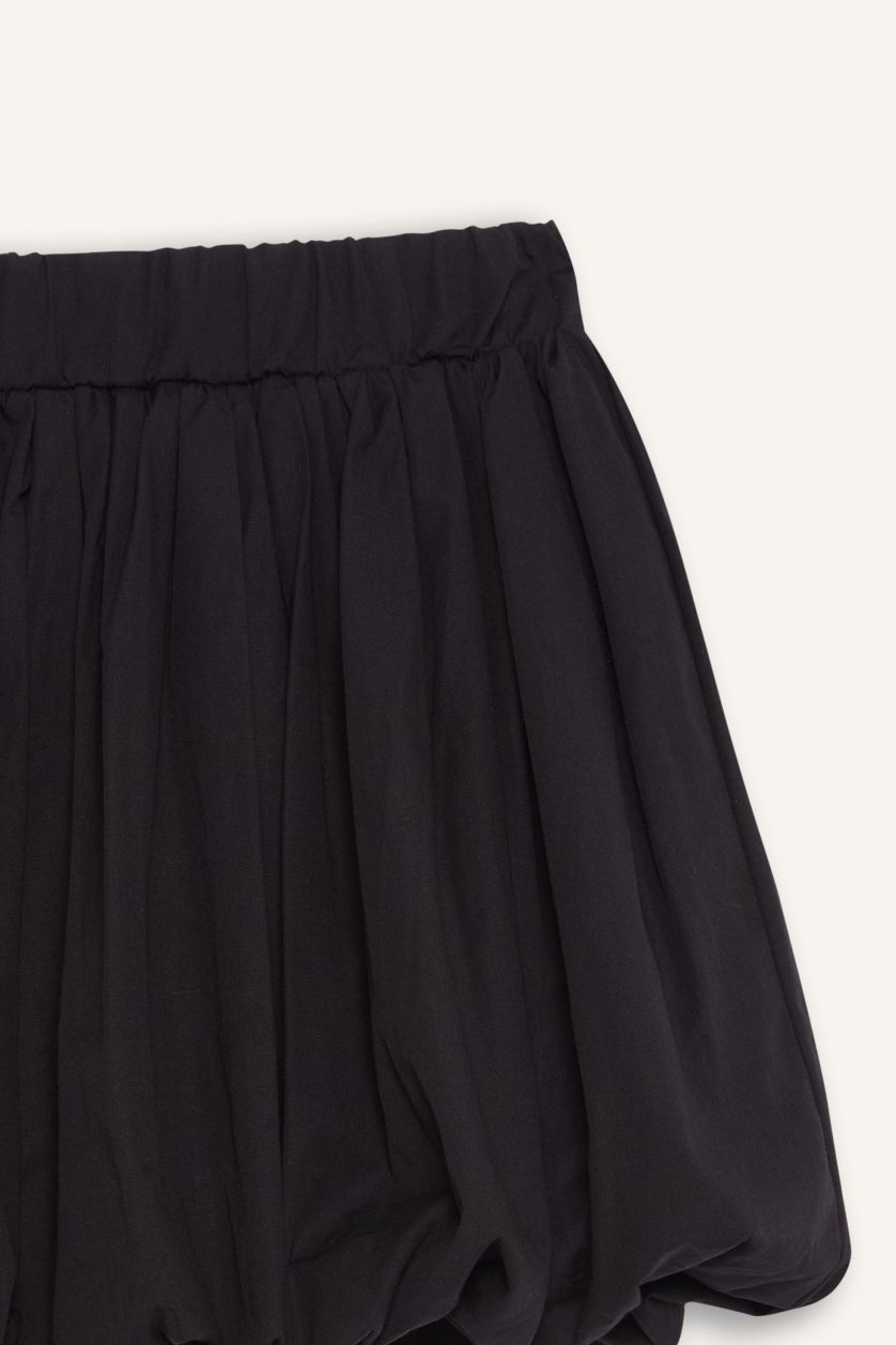 Kız Çocuk - Genç Kız Siyah Poplin Etek Kız Çocuk