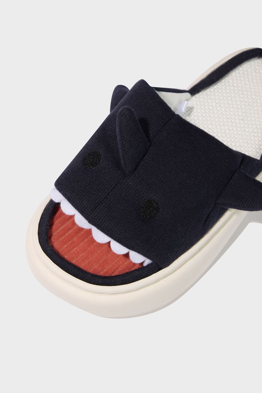 Man NAVY Man Flat Sole Home Slippers