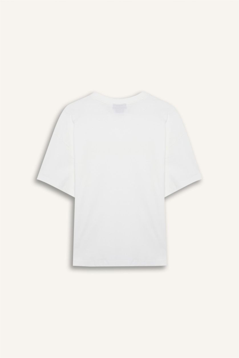 نساء بيج فاتح Woman Short Sleeve T-Shirt