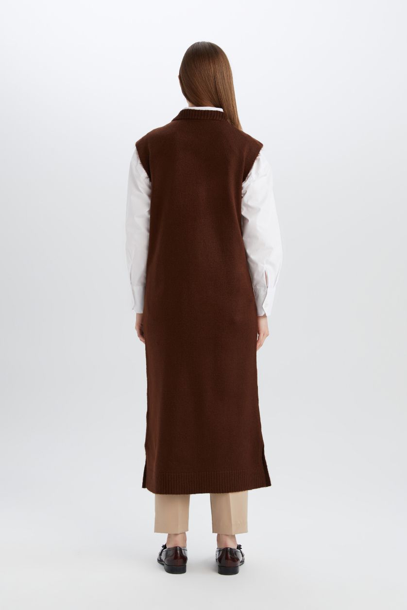 نساء بني جيلي تريكو قصة عادية برقبة مستديرة