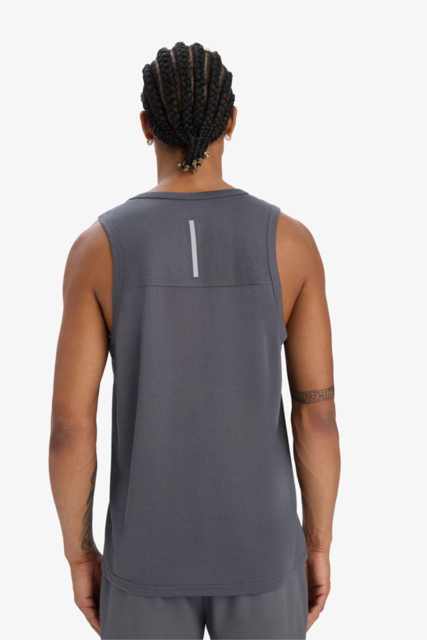 MAN Anthracite DeFactoFit Slim Fit Crew Neck Sports Tank Top