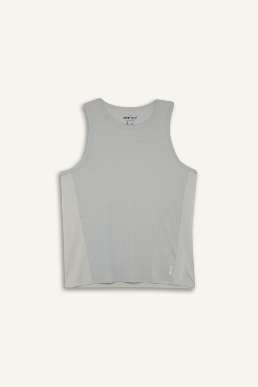 Ерлер Ашық сұр Ерлерге слим пішімі дөңгелек жаға Ішкөйлек