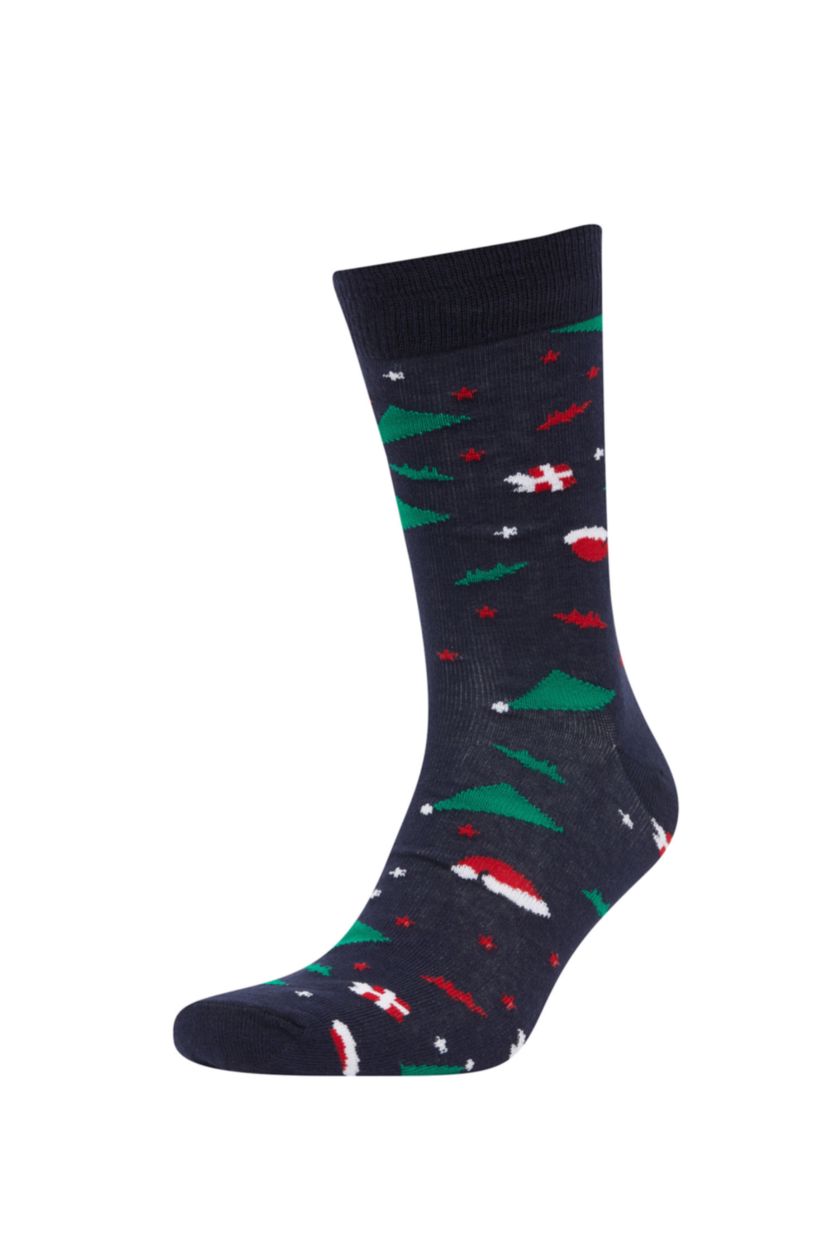 Erkek Karma 2'li Pamuklu Uzun Çorap