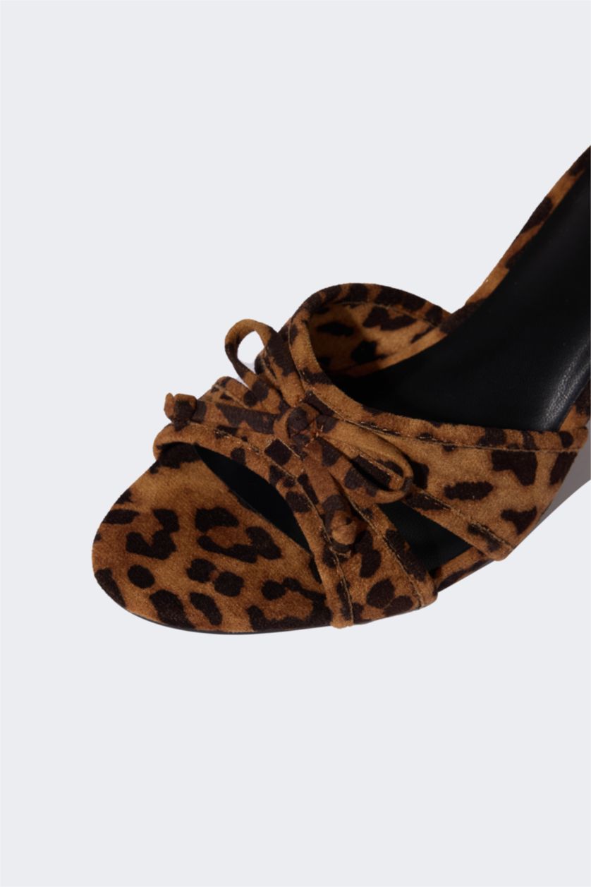 FEMME Karma Sandales à talons hauts en simili cuir pour femme