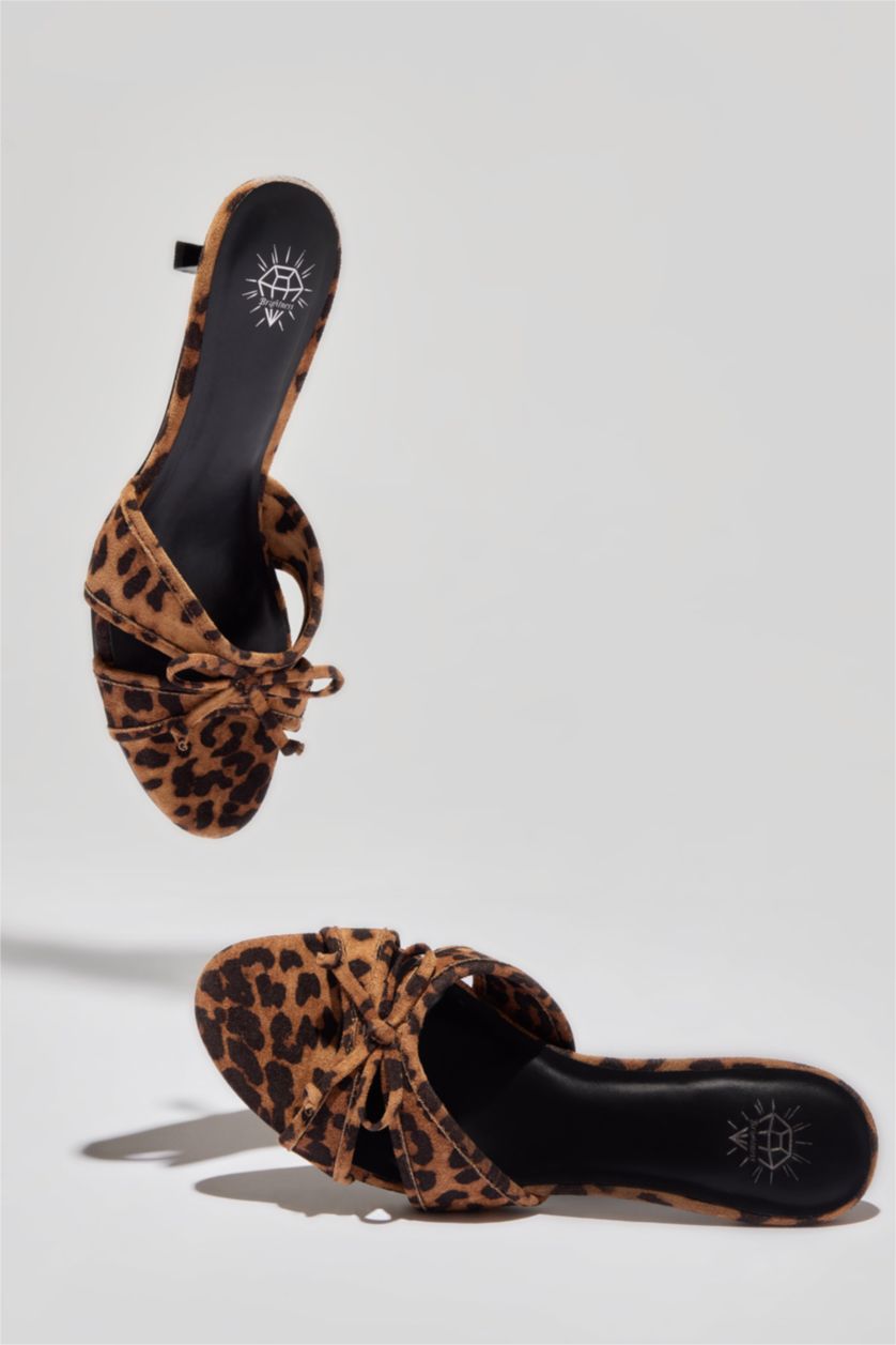 FEMME Karma Sandales à talons hauts en simili cuir pour femme