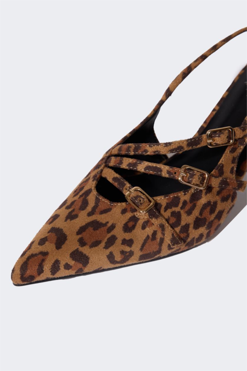 Woman Karma Woman Faux Leather Heeled Sandals