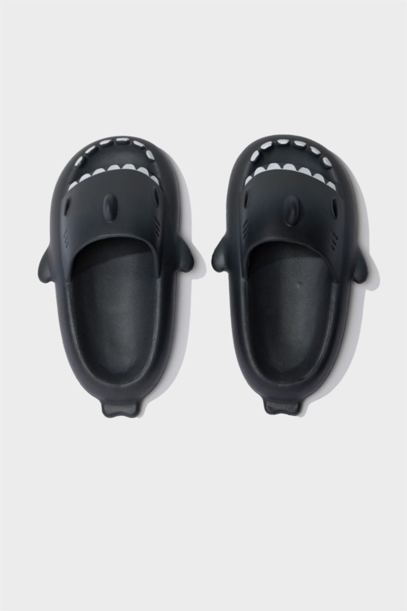 أولادي أسود شبشب اولادي إيفا بكعب مسطح أسود