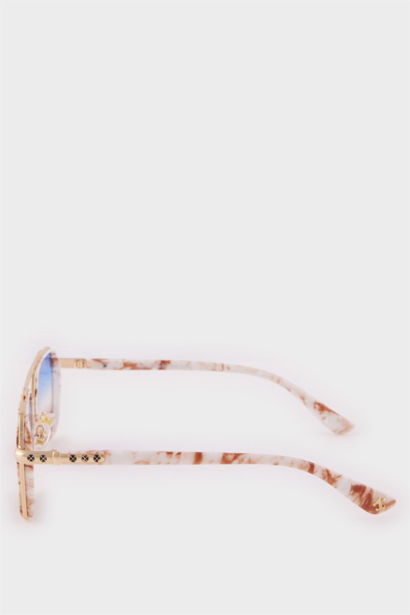 Women Beige Sunglasses