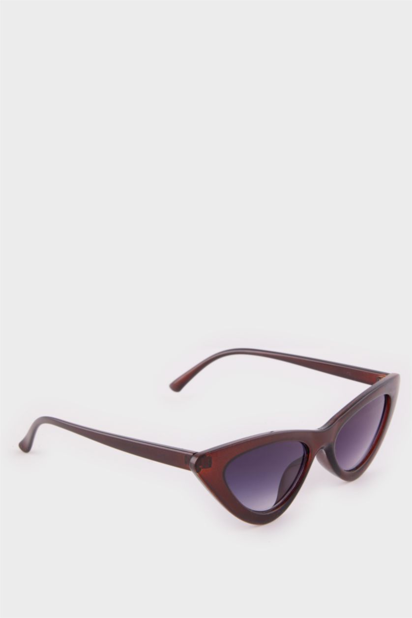 Kadın Açık Gri Kadın Kedi Gözü Güneş Gözlüğü